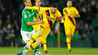 Messi se vistió de asistidor en la victoria del Barsa