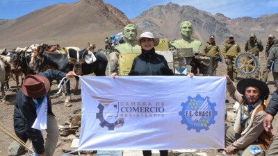 Joven dirigente de FECHACO participó del 9° Cruce Sanmartiniano