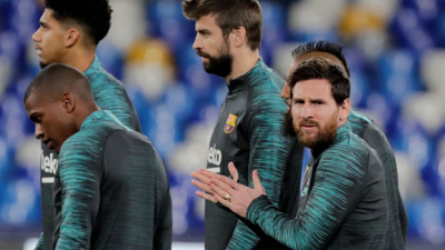 Messi conmocionó Nápoles, en medio de la alerta por coronavirus