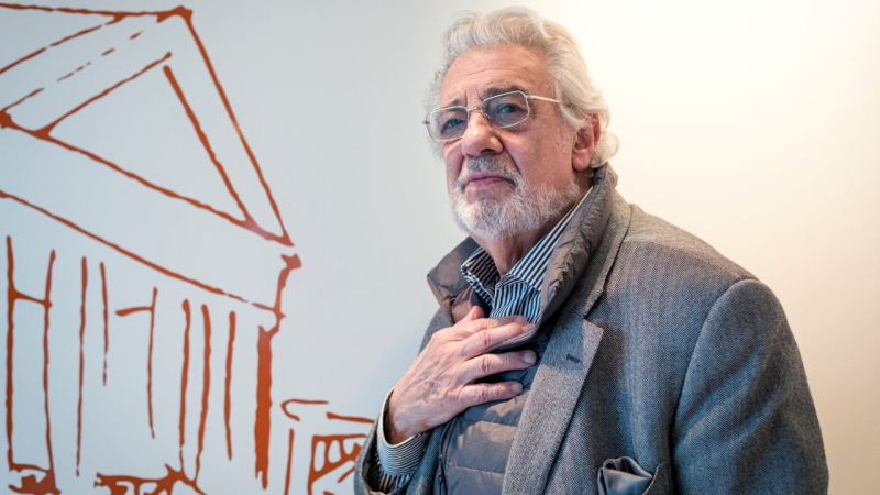 Plácido Domingo en cuarentena y con coronavirus