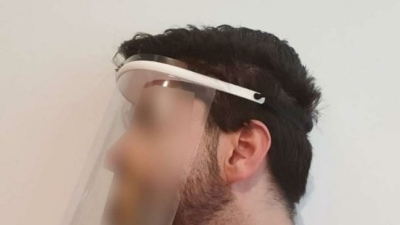 Uniendo puntos: jóvenes chaqueños realizan mascarillas de protección facial para médicos y enfermeros