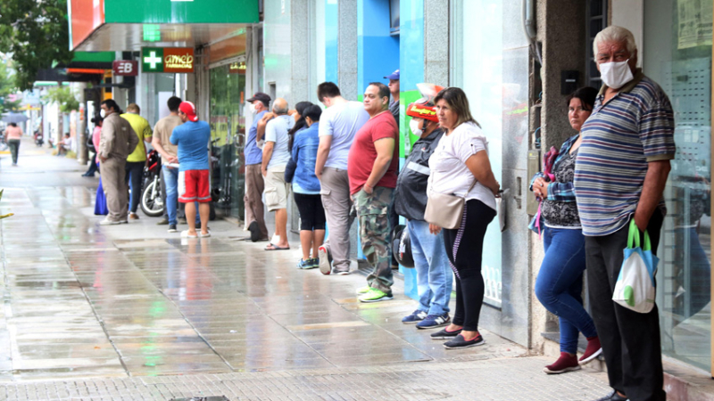Mañana arranca el pago "por ventanilla" a jubilados provinciales y nacionales, beneficiarios de AUH y fondo de desempleo