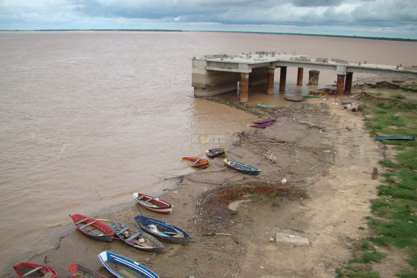 Se mantiene la bajante extraordinaria del río Paraná