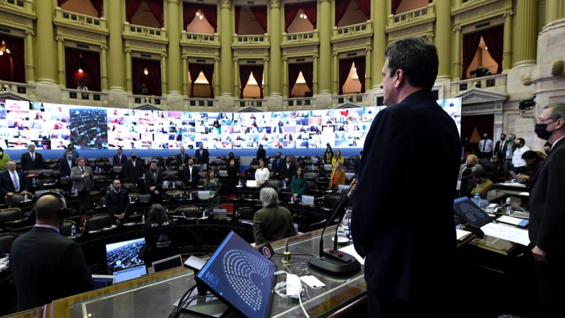 Exitoso cierre de la sesión en Diputados