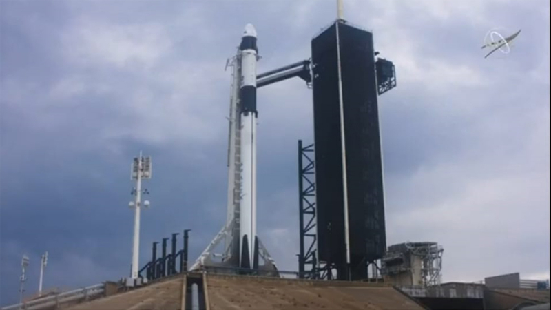 Por mal tiempo la NASA canceló el lanzamiento de prueba