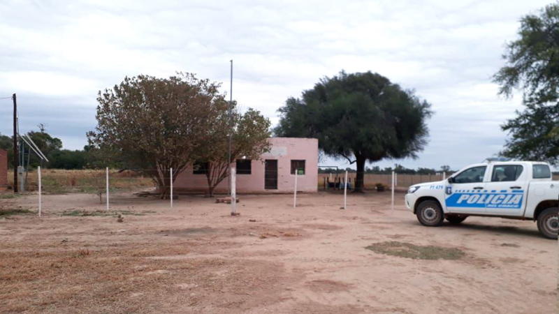 Paraje El Silencio conmocionado por el robo a la escuela rural