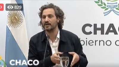 Santiago Cafiero y Carla Vizzotti arribaron a Resistencia