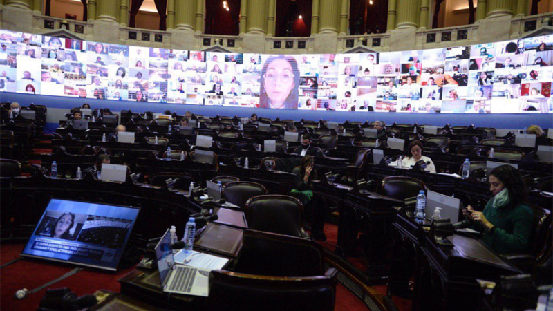 Diputados de la Nación continúan hoy el debate del proyectos contra la violencia de género