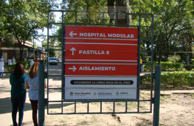 Se intensifica el control de elementos de protección en el hospital Perrando