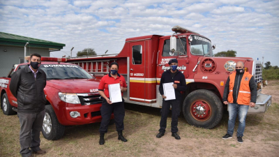 Gobierno autorizó la operatividad a 17 cuarteles de bomberos voluntarios de la provincia