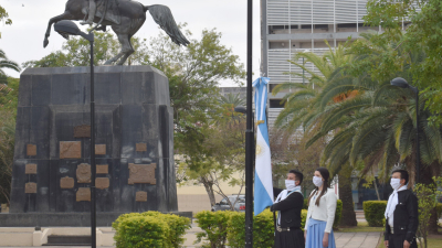 Sáenz Peña celebró el día de la Independencia