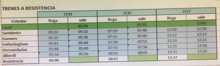horarios 2