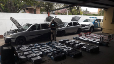 Contrabando en el NEA: Prefectura decomisó más de un millón de pesos en mercadería ilegal