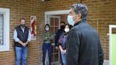 El gobernador visitó Tres Isletas para supervisar el trabajo de los equipos de Salud y Seguridad