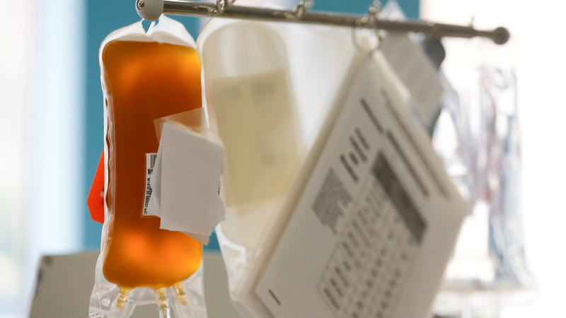 Plasma chaqueño para un entrerriano grave
