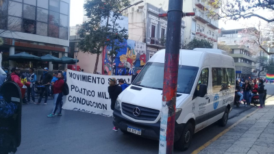 Retomaron las manifestaciones en el centro de Resistencia