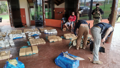 Paraguay: logran desbaratar una gran operación de narcotráfico