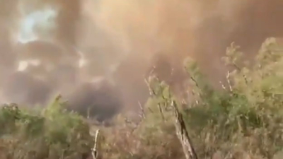 Rosario: incendios amenazan viviendas en las islas frente a la ciudad