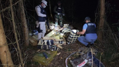Prefectura secuestró más de 580 kilos de marihuana Misiones