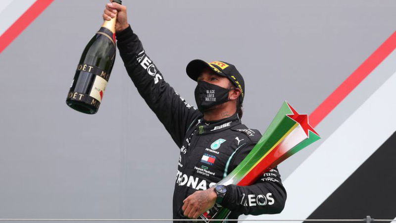 Fórmula 1: Hamilton ganó en Portugal y superó el récord de Schumacher