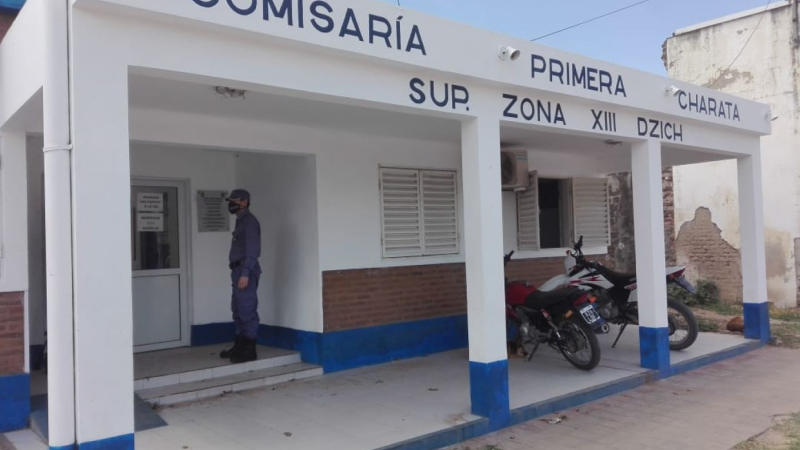 Por casos sospechosos de Covid-19 cerraron la Comisaría Primera de Charata