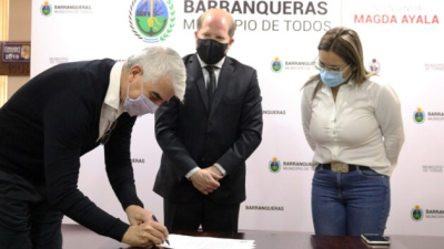 Magda Ayala: "Seguimos trabajando para promover el crecimiento de las instituciones de nuestra Barranqueras"