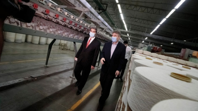 Capitanich anunció inicio de obras en la textil Santana de Puerto Tirol