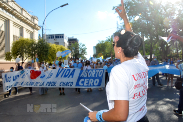 Nueva #MarchaPorLaVida en Resistencia