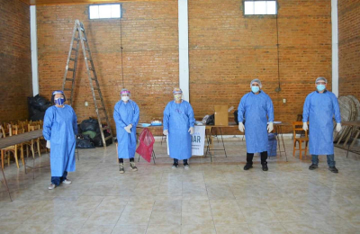 Fuerzas de seguridad, salud pública y bomberos: los protagonistas del 2020 en Charata
