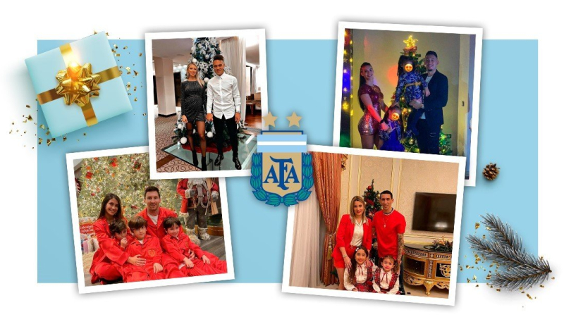 La Navidad de los jugadores de la Selección