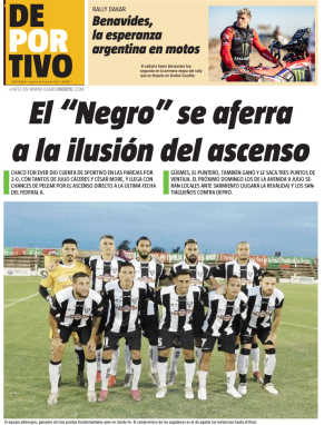 El “Negro” se aferra a la ilusión del ascenso