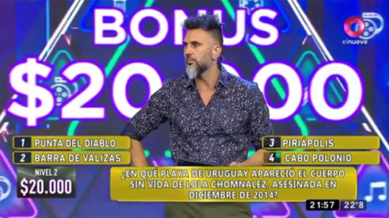 El programa de Leo Montero usó un femicidio en un juego y generó repudio