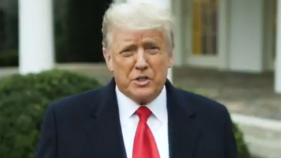 Trump a los atacantes del Capitolio: "Nos robaron una elección, pero tienen que irse a casa"