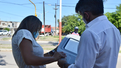 Magda Ayala realiza fuerte inversión en nuevas luminarias led para Barranqueras