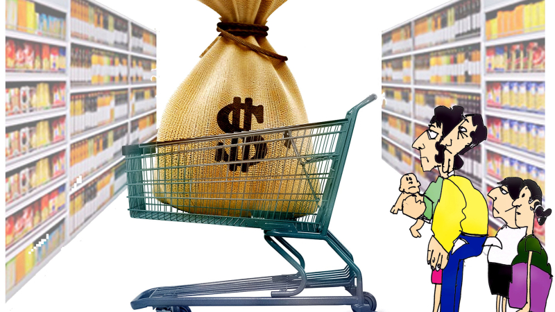 El costo de pagar los alimentos más caros del país