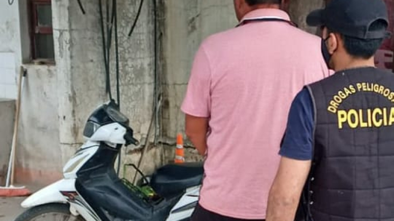 Villa Ángela: lo detuvieron cuando intentaba vender droga