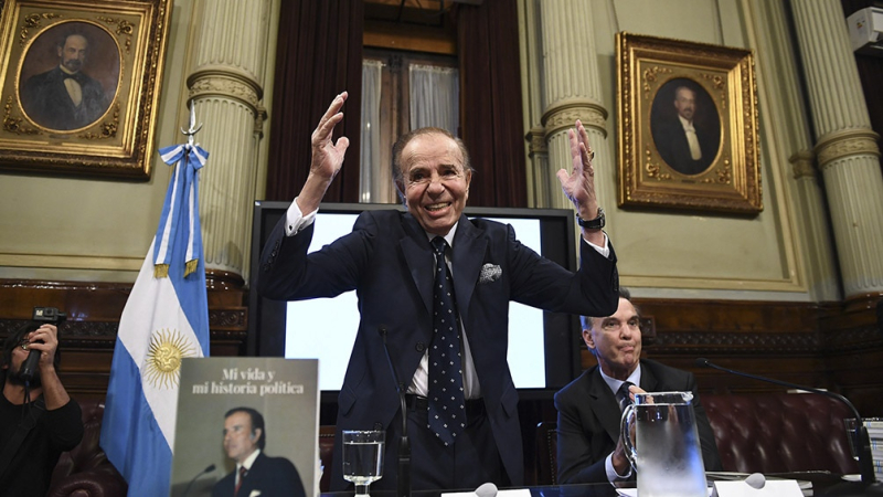 Murió el ex presidente Carlos Menem