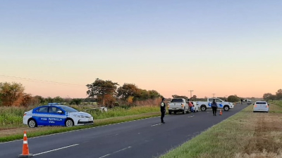 Un motociclista falleció en trágico accidente sobre Ruta 4: su amigo lucha por su vida