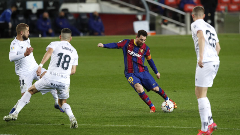 Golazo y nuevo récord de Lionel Messi