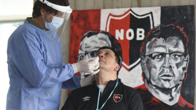 Burgos llegó al país y se puso al frente de Newell‘s