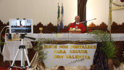 Misas con turnos en otro domingo de Pascuas en pandemia