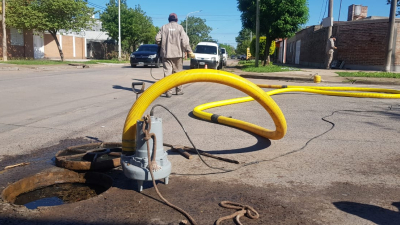 Sameep realizó un operativo de saneamiento cloacal en Sáenz Peña