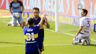 Boca derrotó a Lanús y clasificó a la Fase Final de la Copa de la Liga