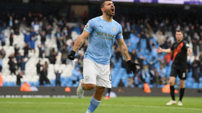 Agüero se despidió del Manchester City sin la Champions