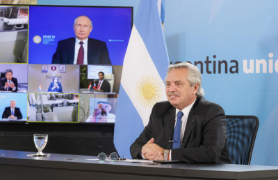 Fernández y Putin anunciaron la producción de Sputnik V en Argentina