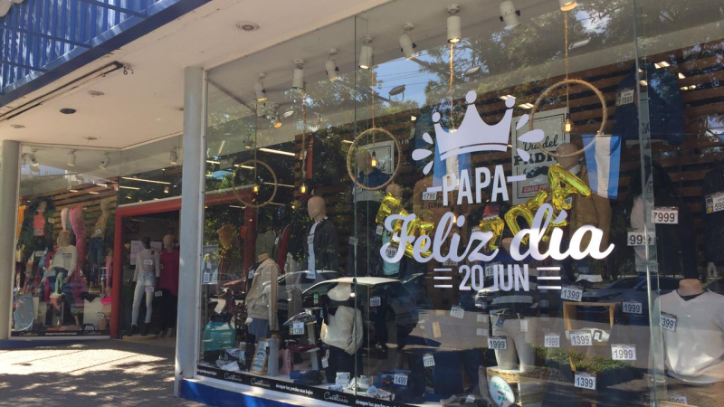 Son “moderadas” las expectativas del comercio local por las ventas del Día del Padre