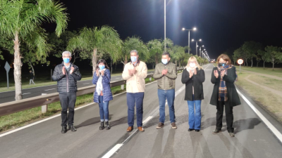 Capitanich habilitó nuevo acceso al aeropuerto