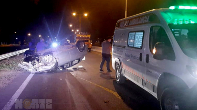 Fin de semana deja una decena de heridos en distintos siniestros viales
