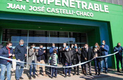 La infraestructura deportiva sumó imponente microestadio de Castelli