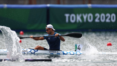 Juegos Olímpicos: Agustín Vernice se metió en la final en K1 1000 de canotaje